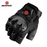 Motorcross Off-Road Gloves Motorcyle Half Finger Breathable Mesh Dh Dirt Street Guantes Luva